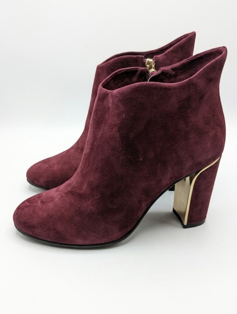 VC John Camuto Suede Heel Ankle Booties 7.5